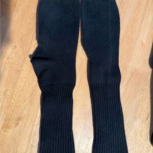 Well worn women’s gym socks